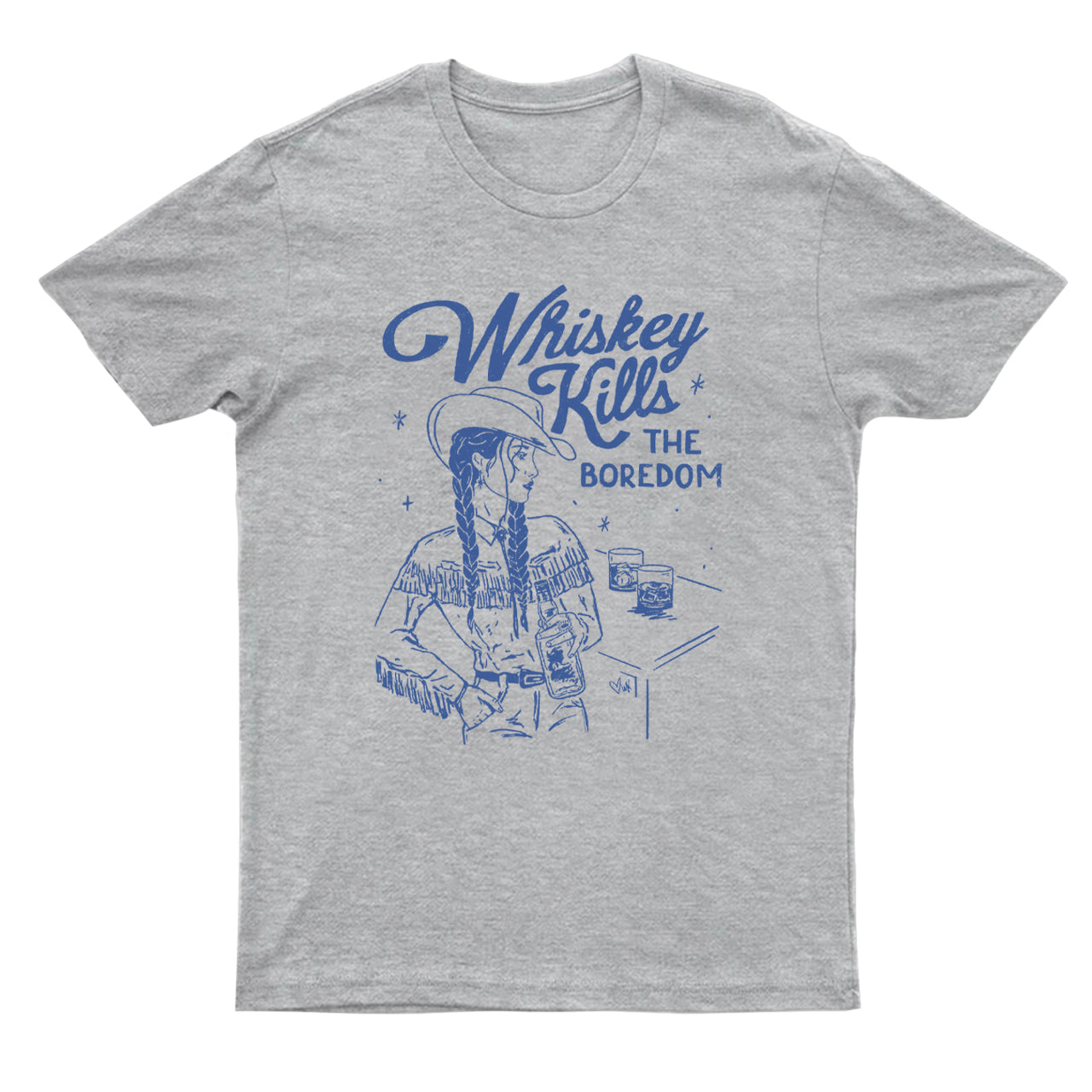 Whiskey Kills The Boredom T-Shirts