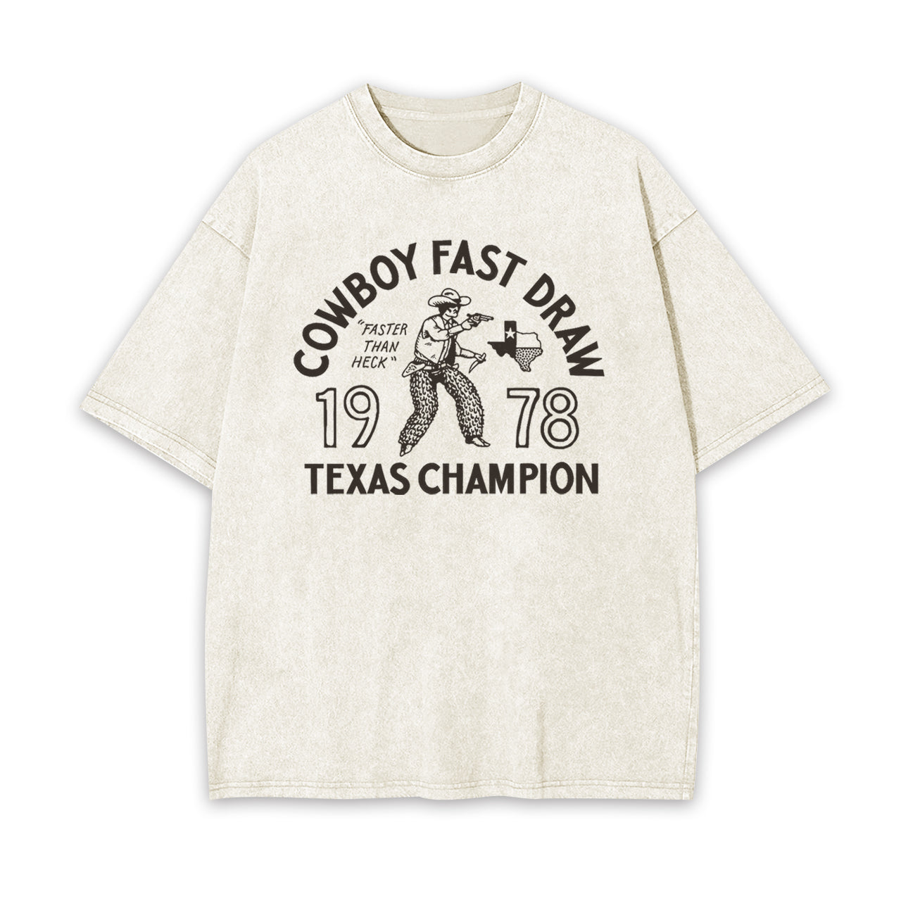 Cowboy Fast Draw Garment-dye Tees