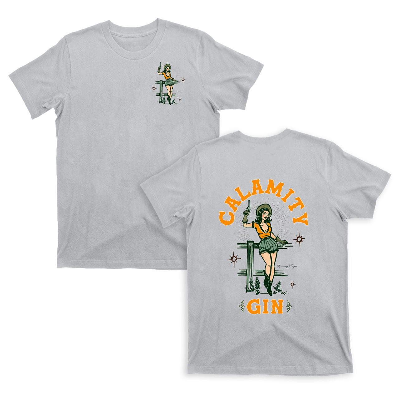 Howdy Cowgirl Calamity Gin 1903 T-Shirts