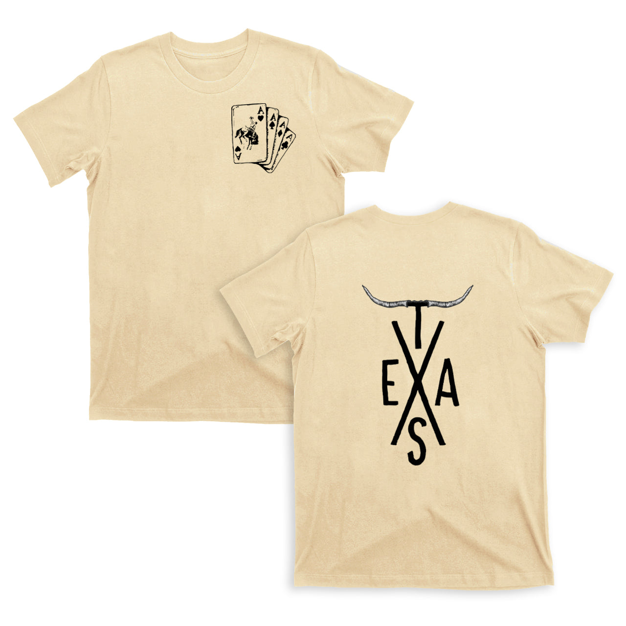 Original Texas Cow Bull T-Shirts