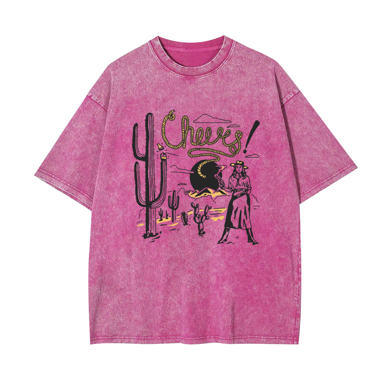Cheers Cowgirls Garment-dye Tees