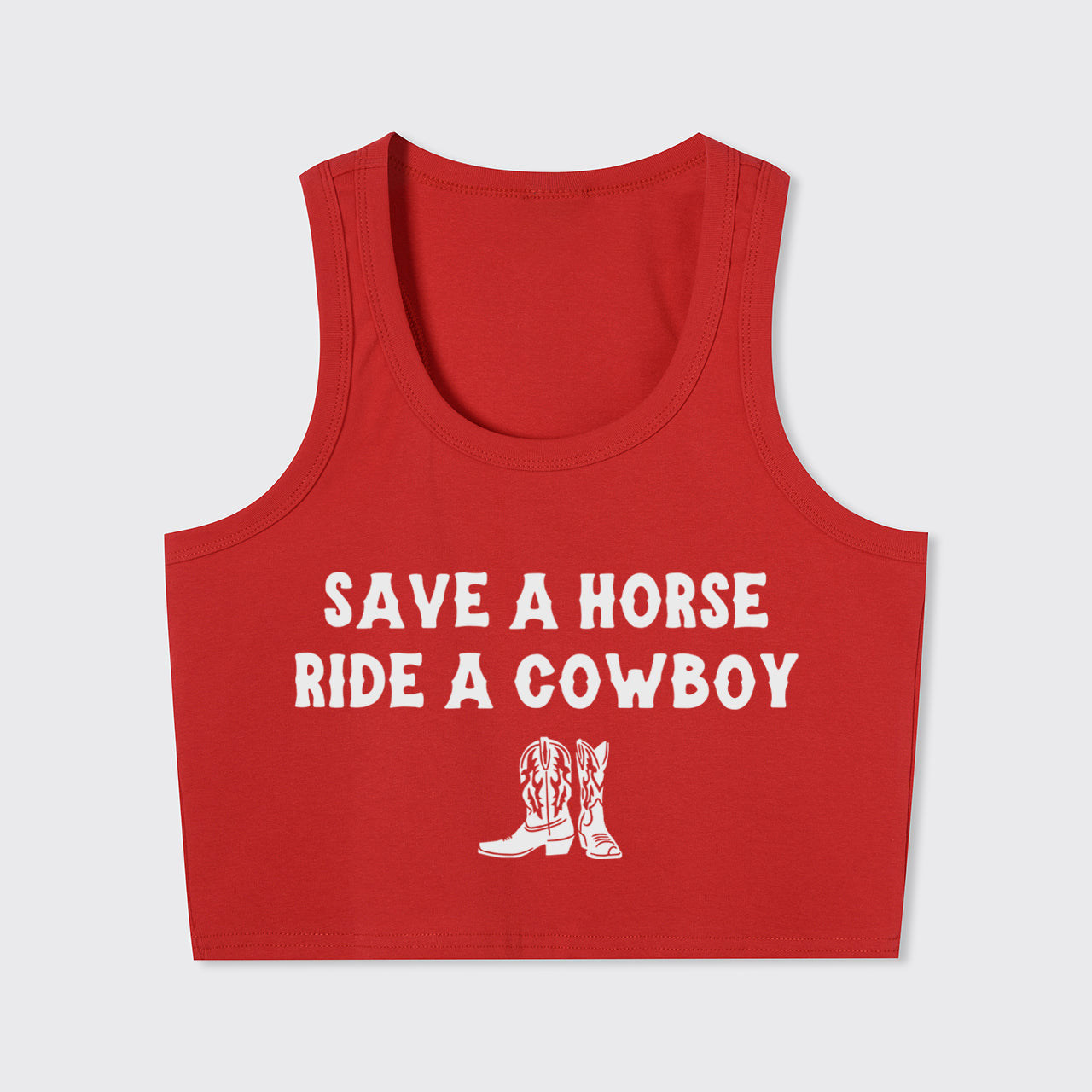 Save A Horse Ride A Cowboy Tank Top