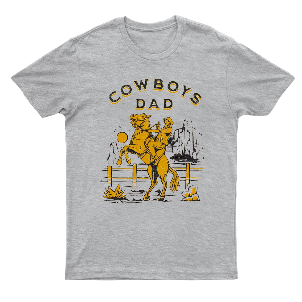 Cowboys Dad-Western Cowboy Country T-Shirts