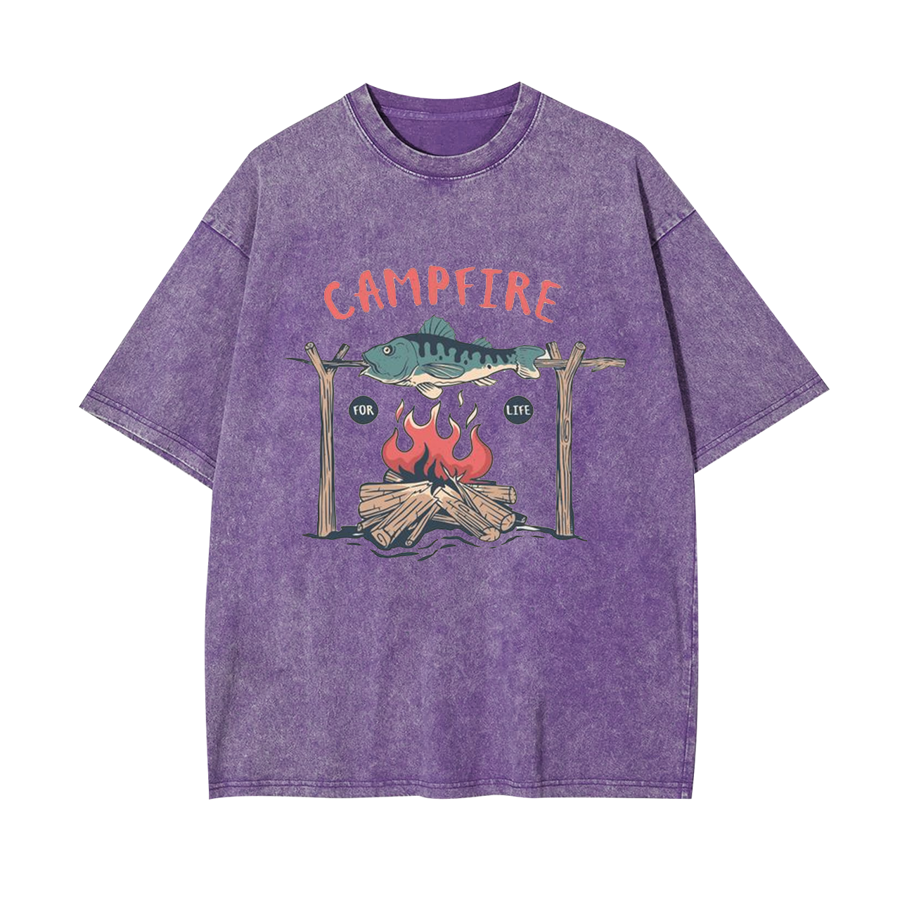 Campfire For Life Garment-dye Tees
