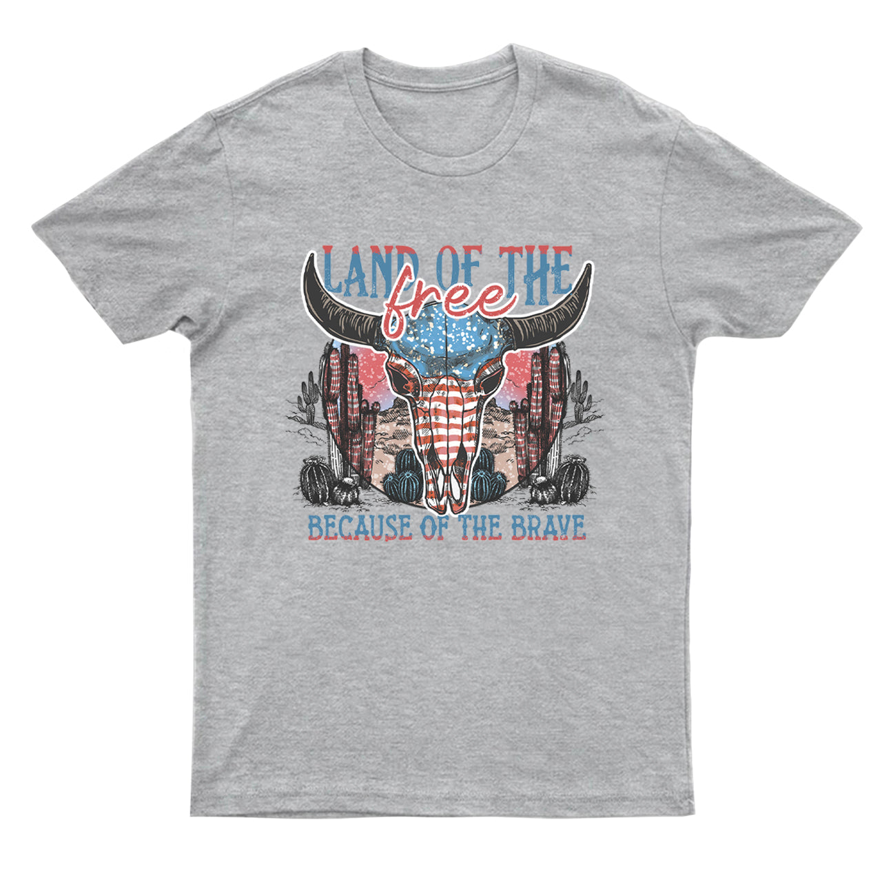 4th Of July And Cow Skull T-Shirts