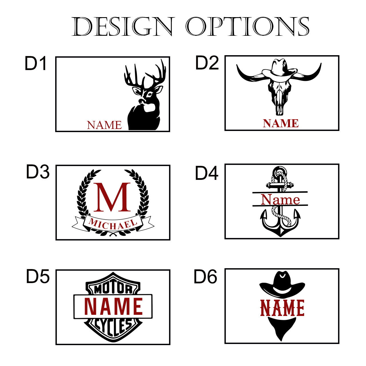 Personalized Vintage Leather Card Bag_3