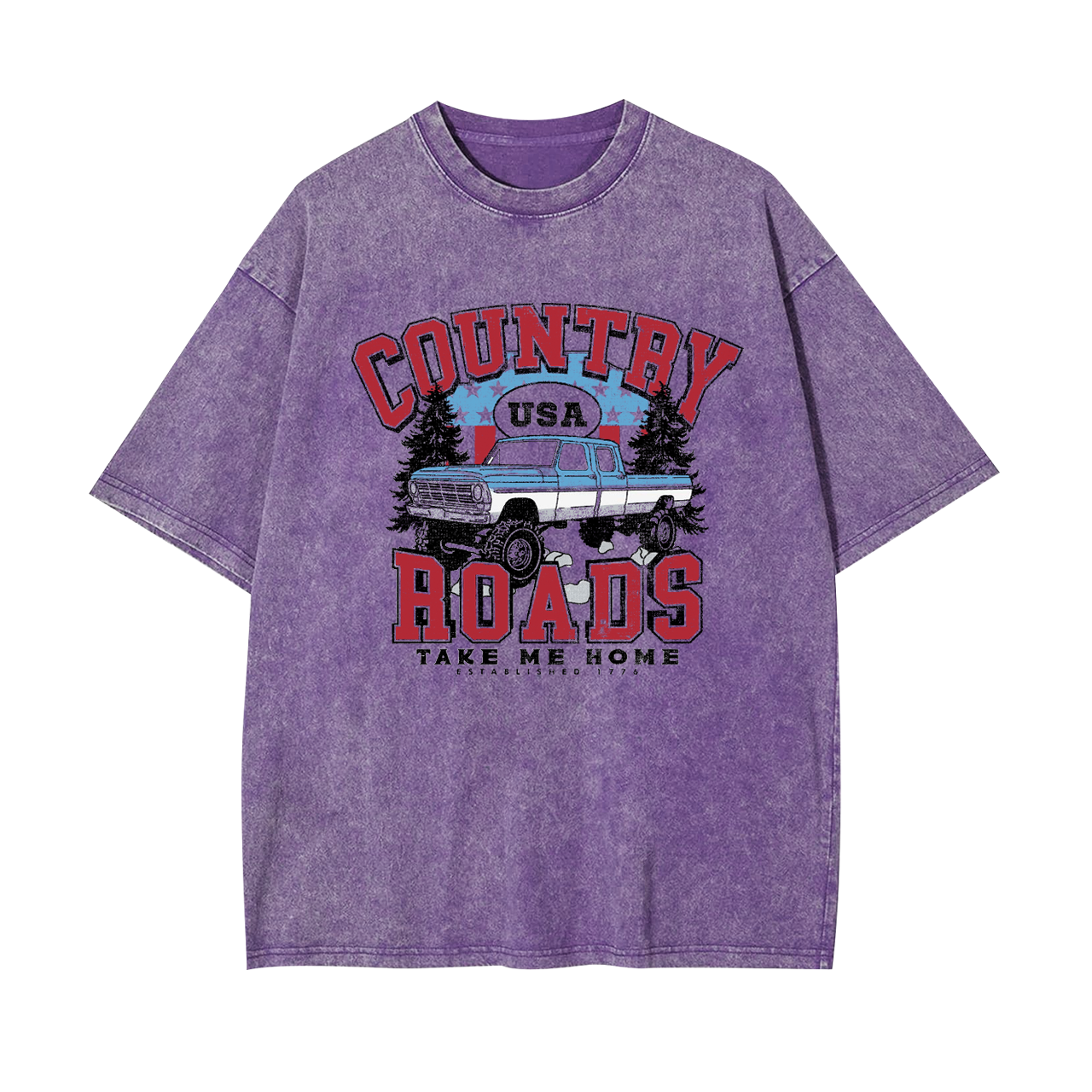 Country Roads Take Me Home Garment-dye Tees