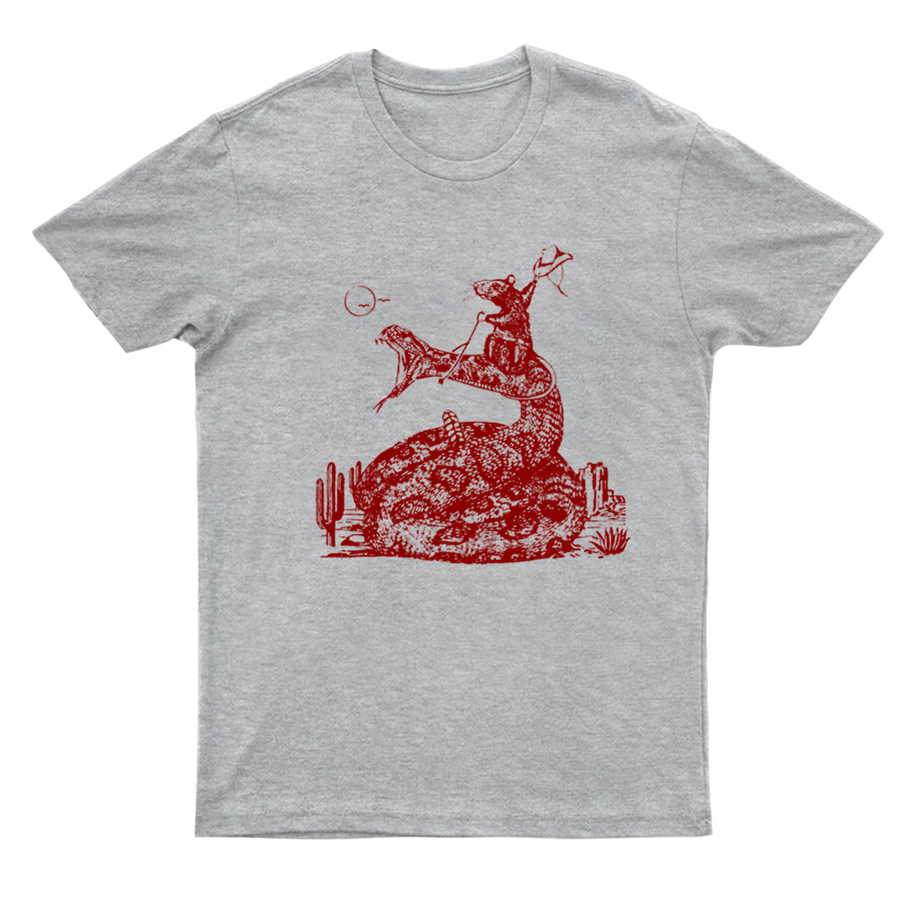 Funny Cowboy Mouse T-Shirts