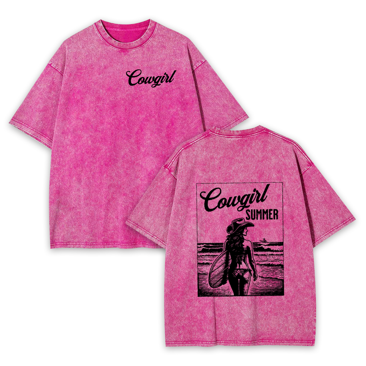 Cowgirl Summer Garment-dye Tees