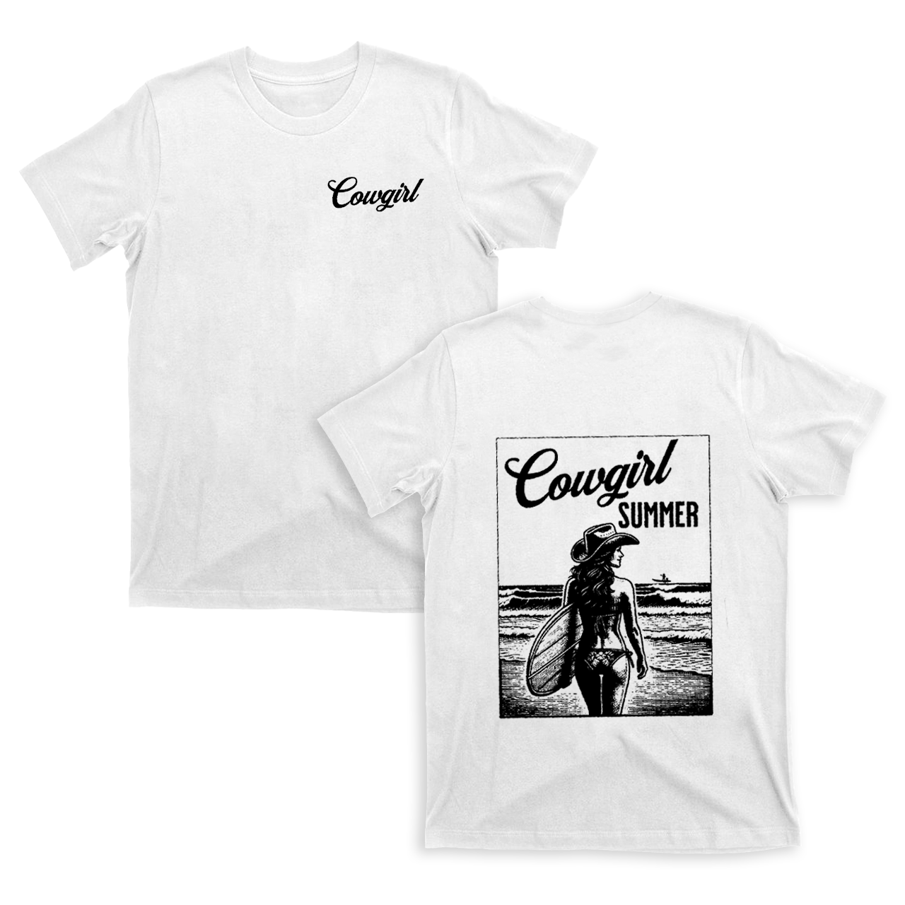 Cowgirl Summer T-Shirts