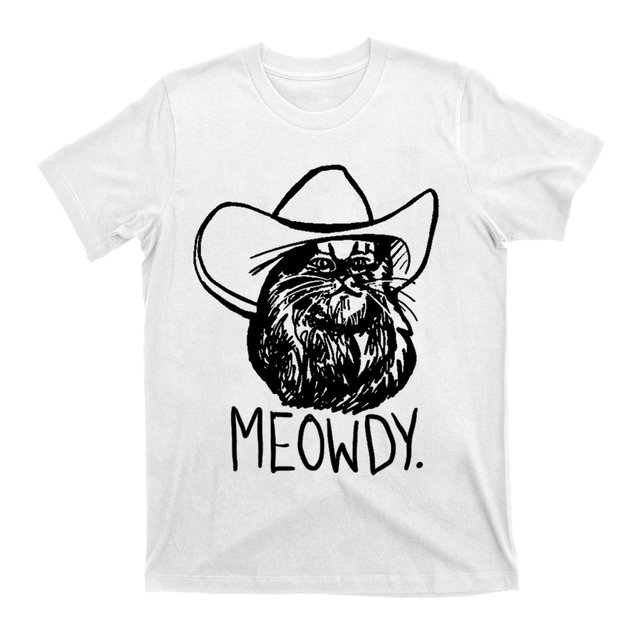 Meowdy Texas Cat T-Shirts