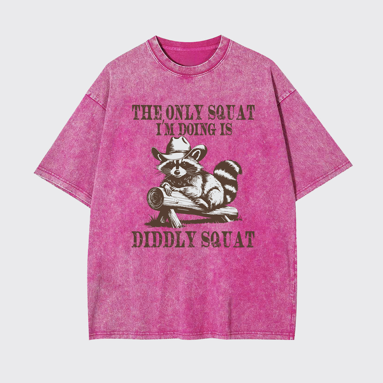 The Only Squat I'm Doing Garment-dye Tees