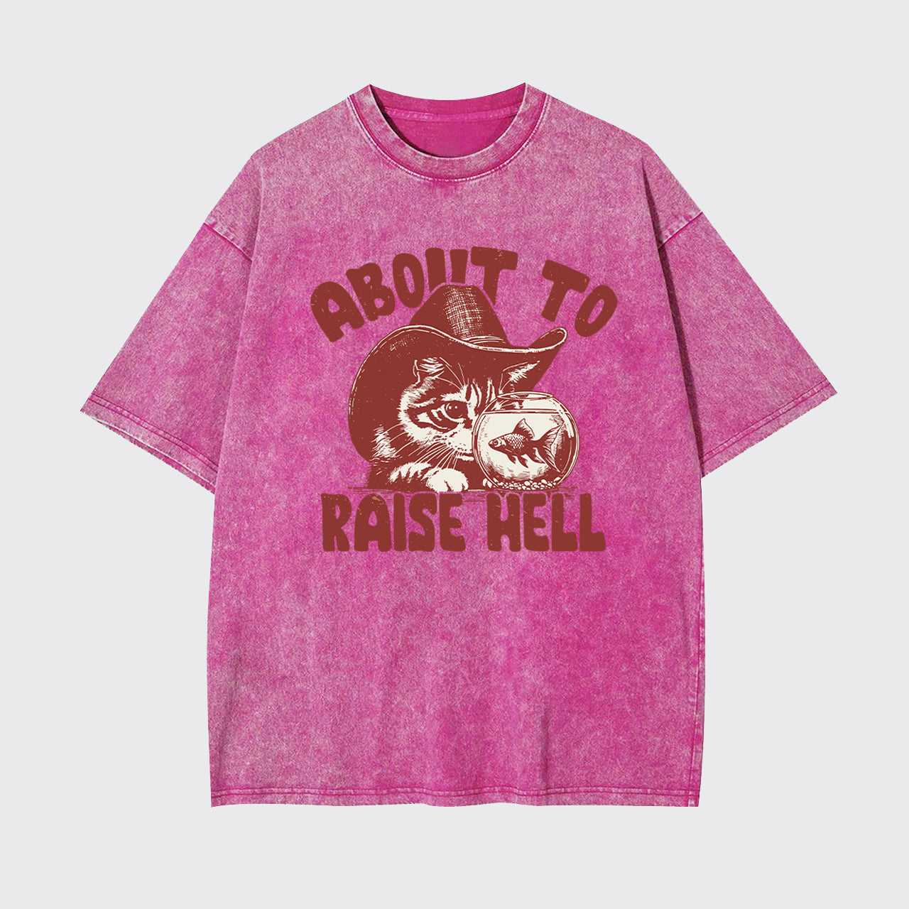 About To Raise Hell Garment-dye Tees