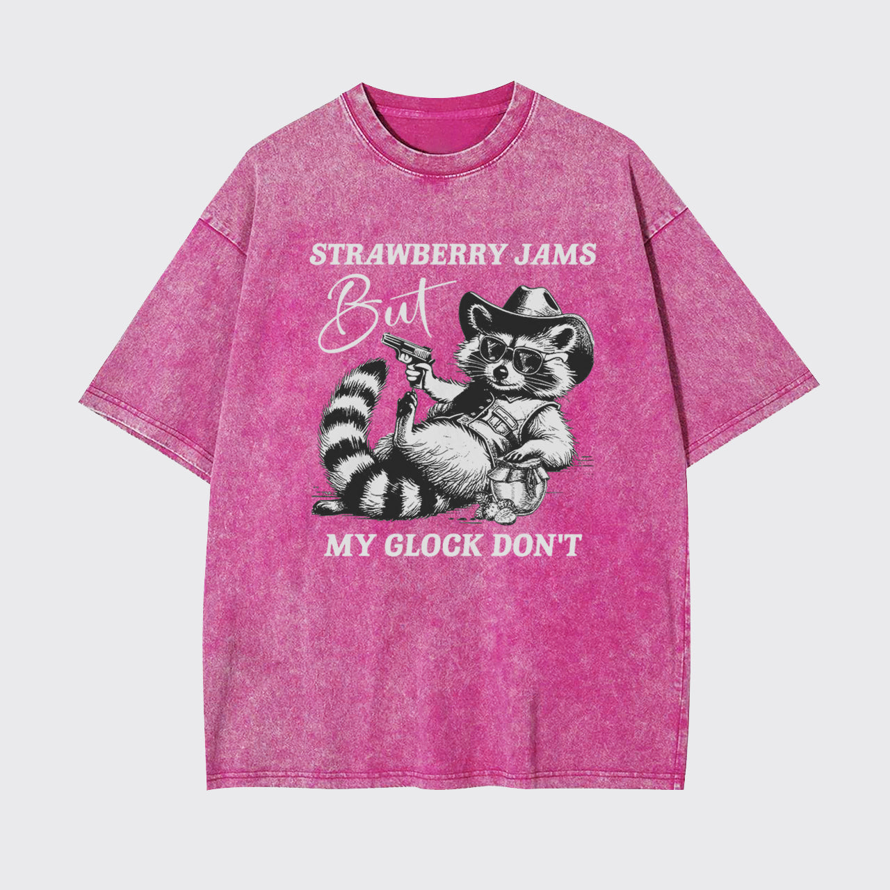 Funny Trash Raccoon Garment-dye Tees