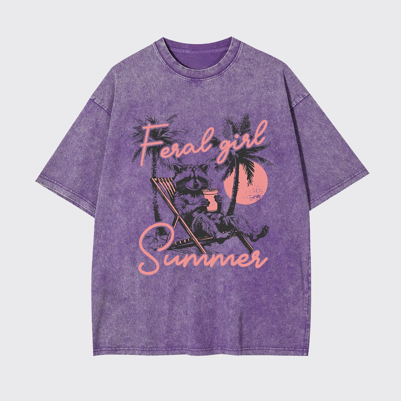 Feral Girl Summer Garment-dye Tees