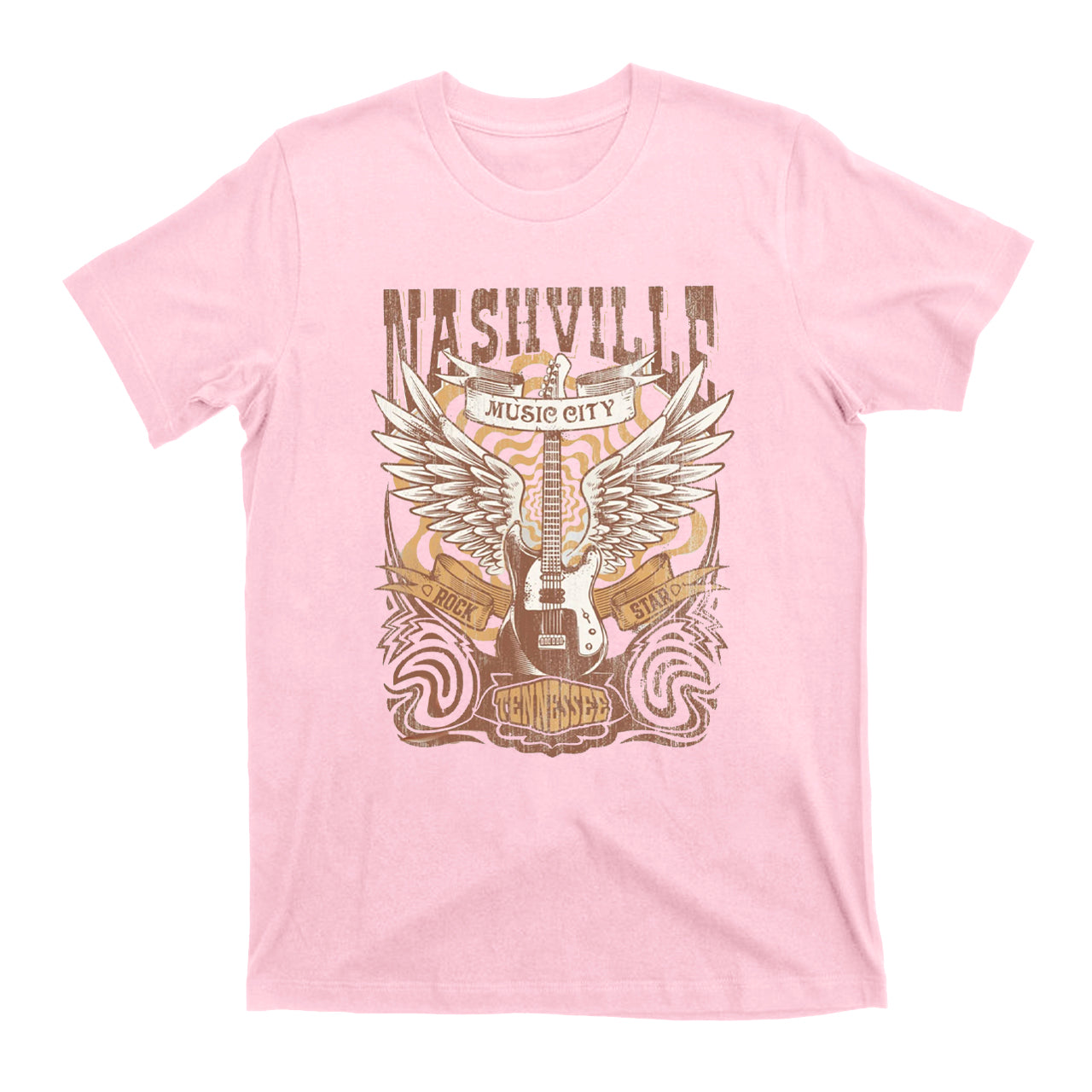 Country Concert Retro Nashville Music City T-Shirts