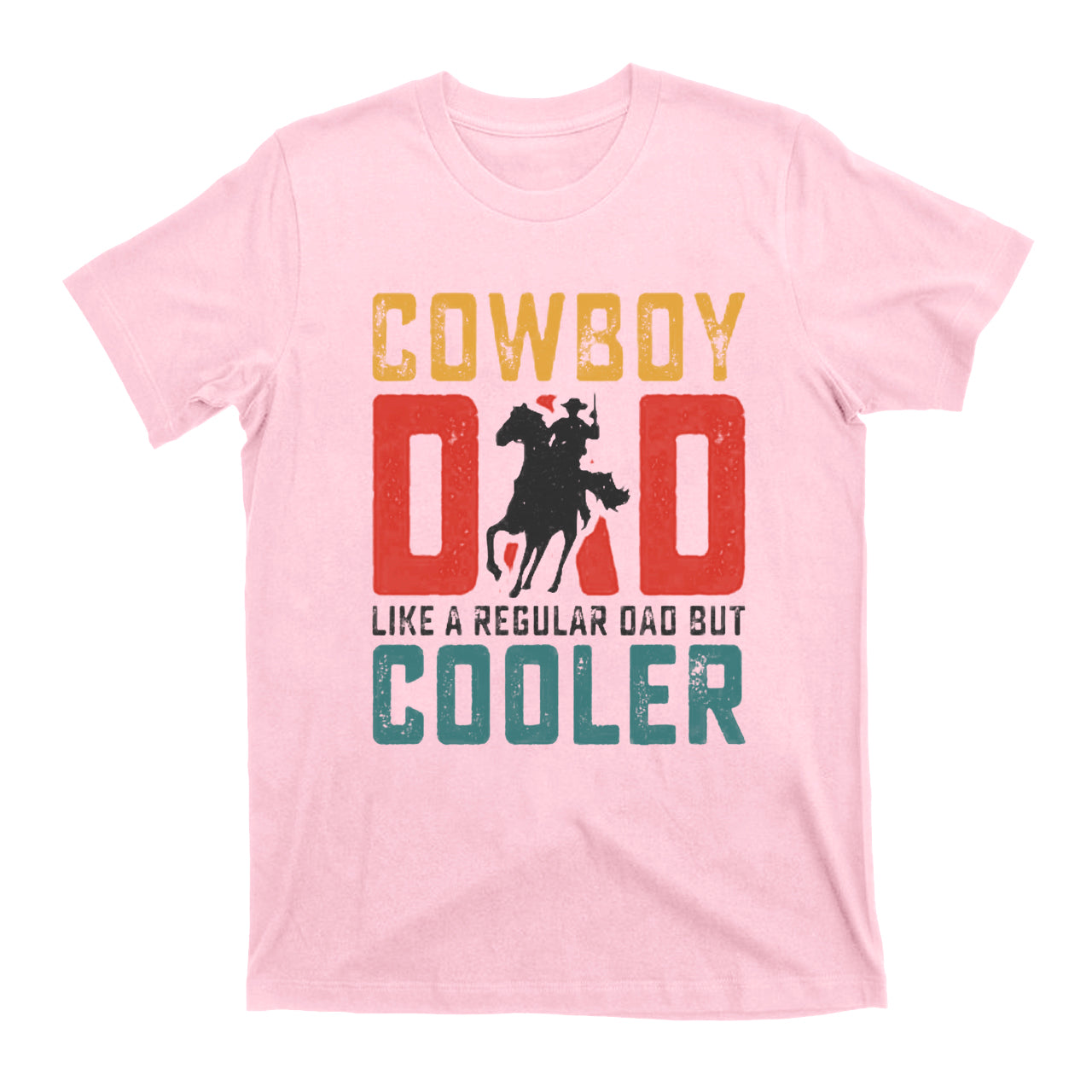 Cowboy Dad Like A Regular Dad But Cooler Vintage Cowboy T-Shirt