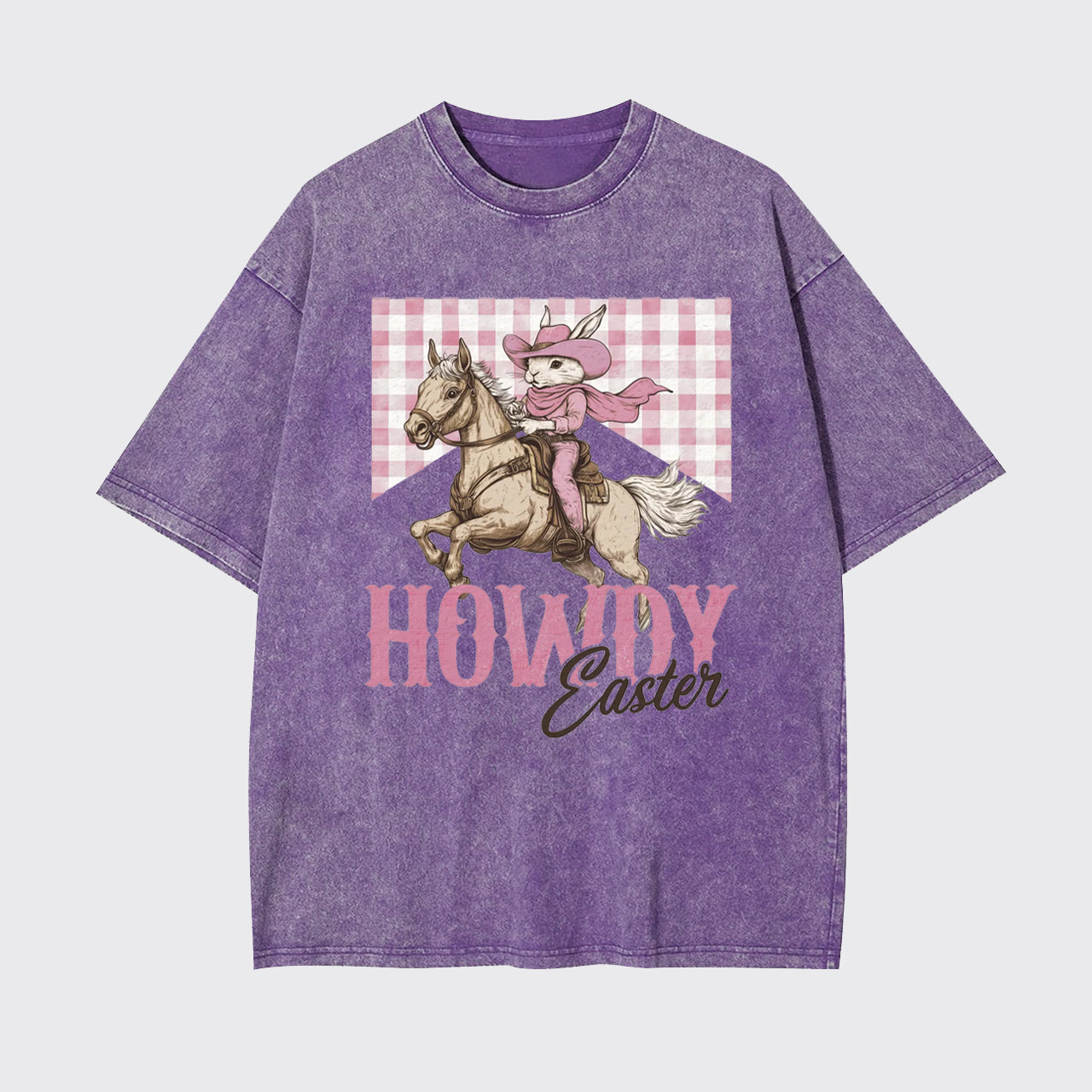 Western Easter Bunny Garment-dye Tees
