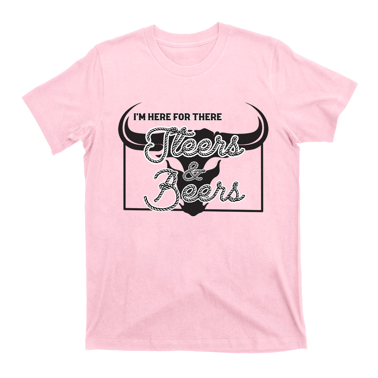 I'm Here For There Vintage Western Cowboy T-Shirt