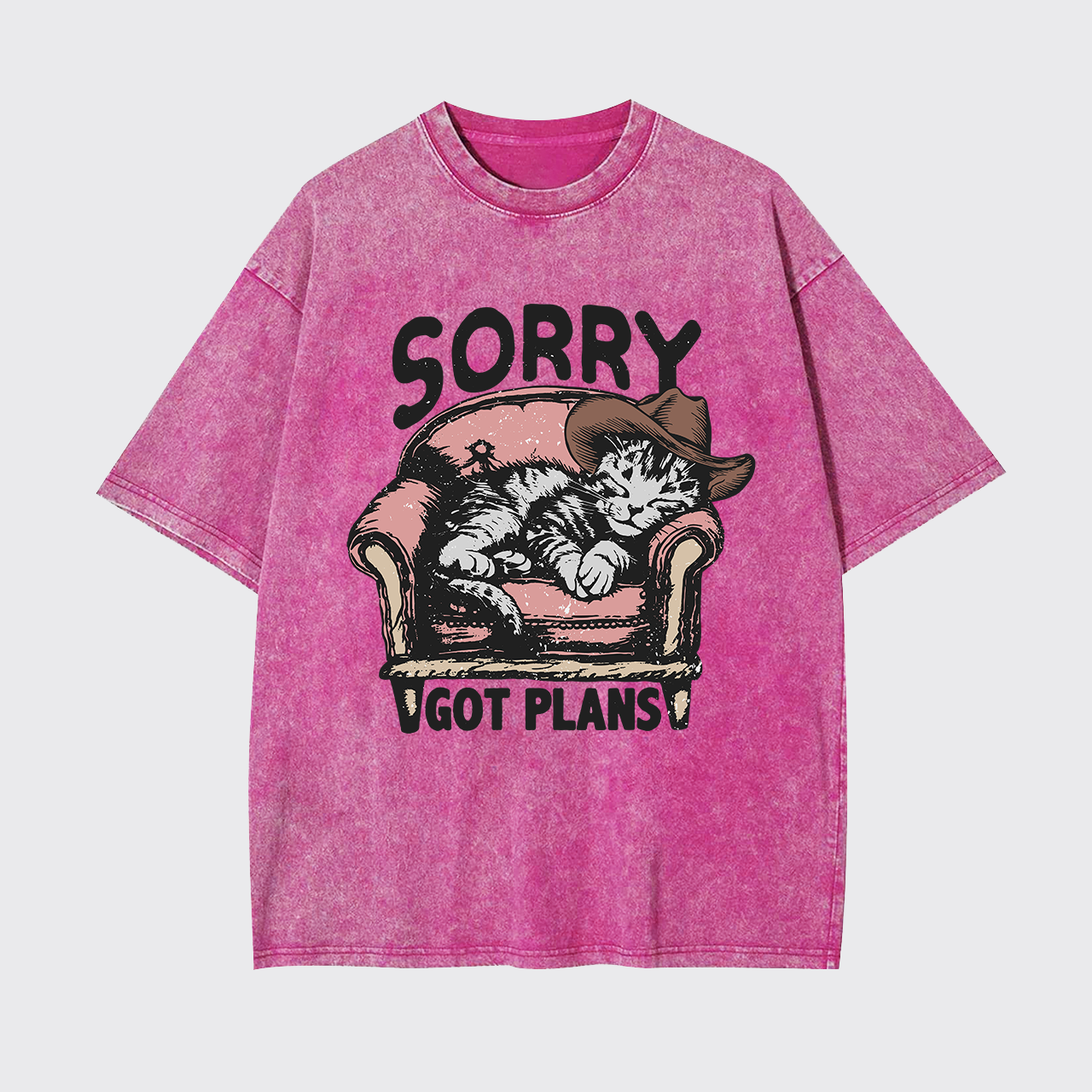 Sorry Got Plans Garment-dye Tees