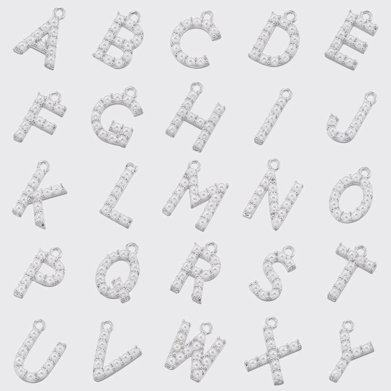 Turquoise Letter Necklace