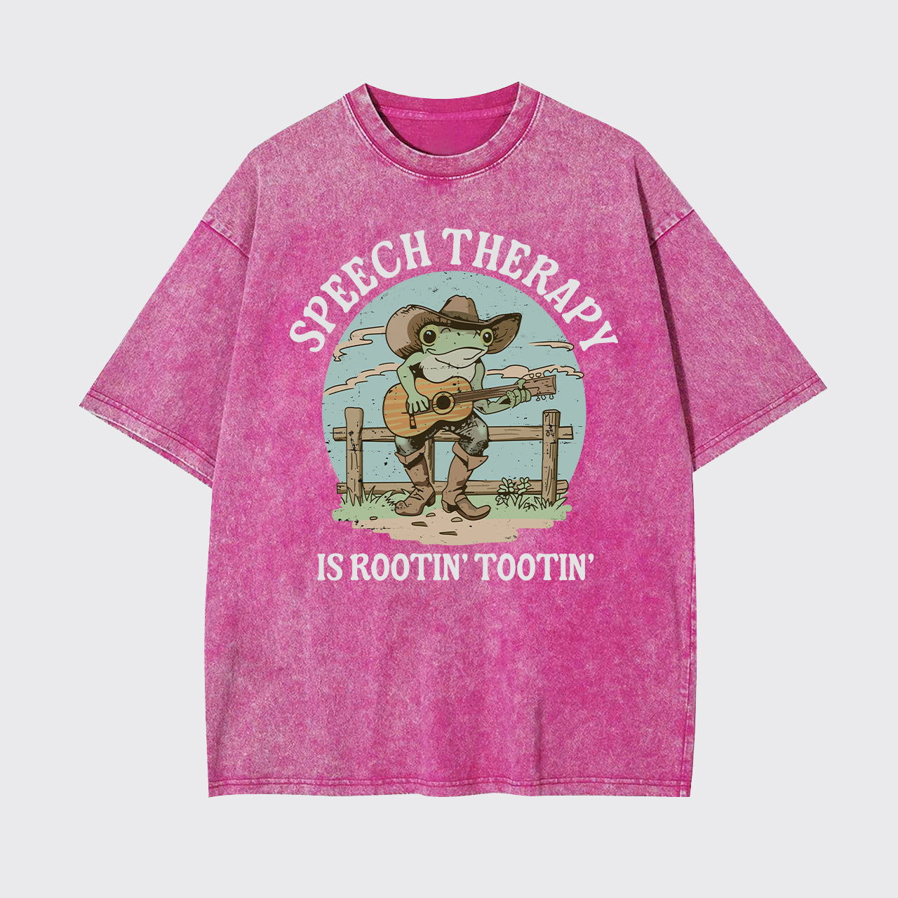 Speech Therapy Is Rootin' Tootin' Garment-dye Tees