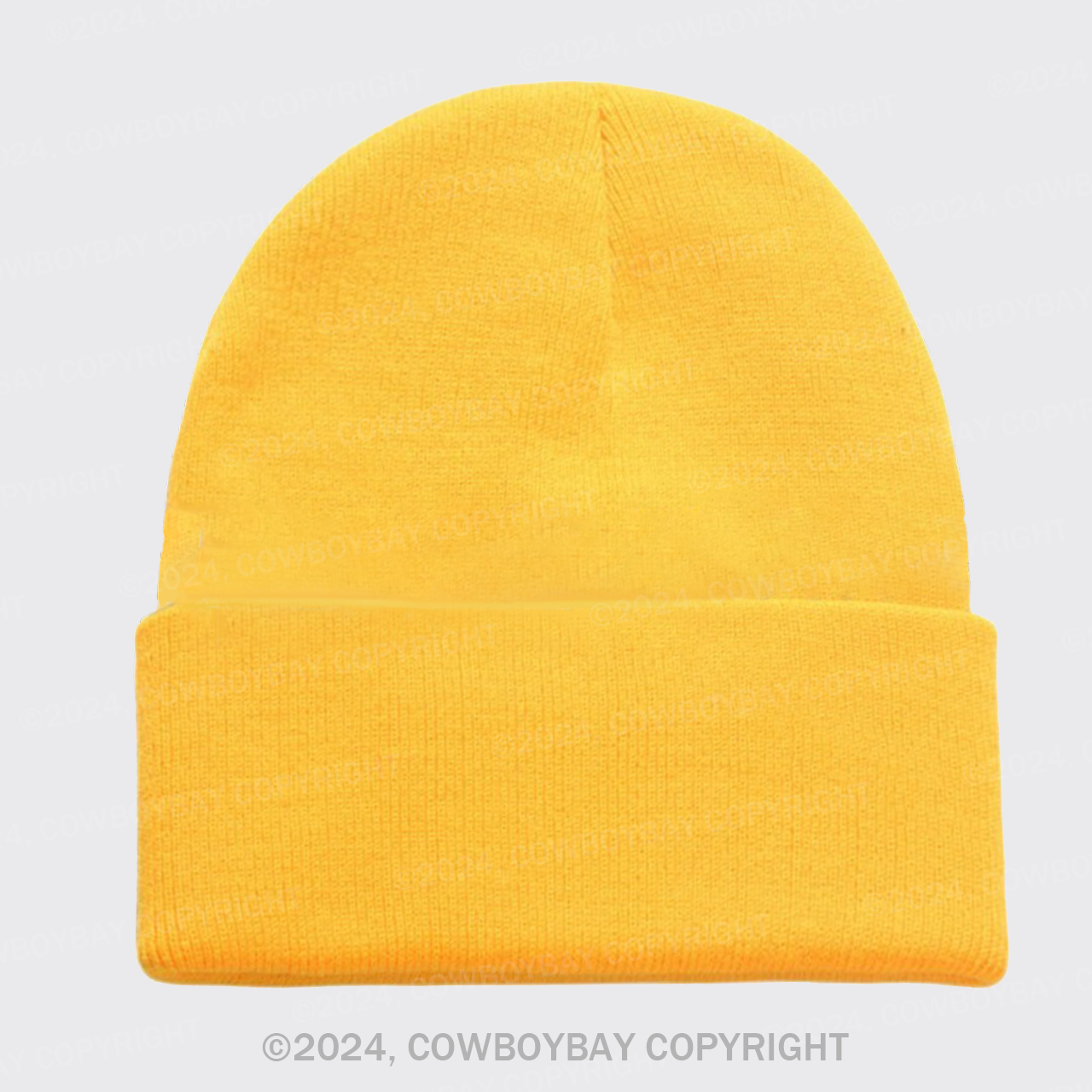 Solid Color Light Plate Knitted Hat