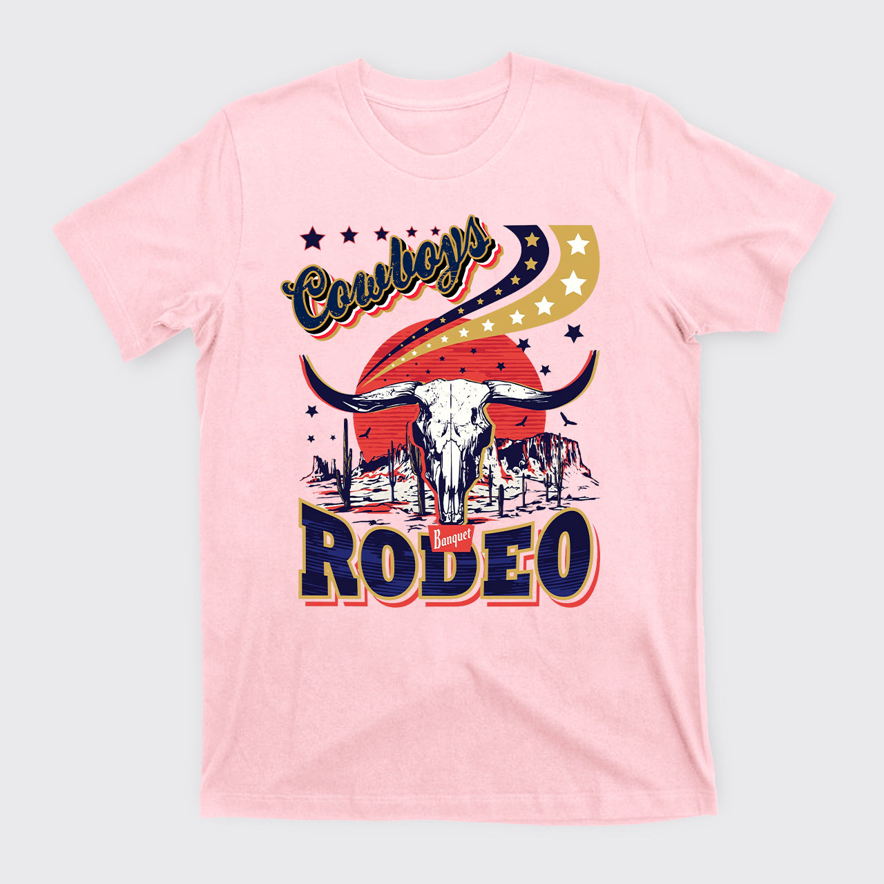 Cowboy Banquet Rodeo Western Country T-Shirts