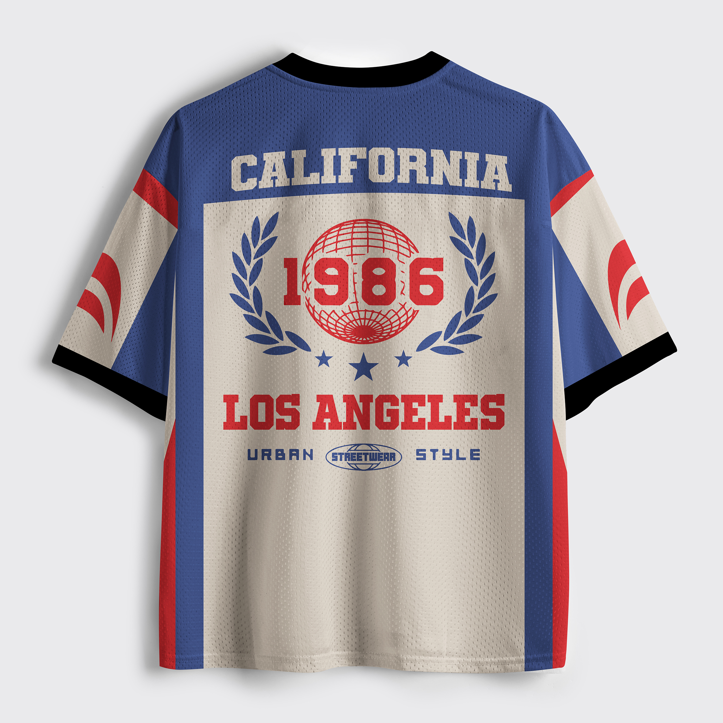 Personalized Urban Street Style Mesh Jersey