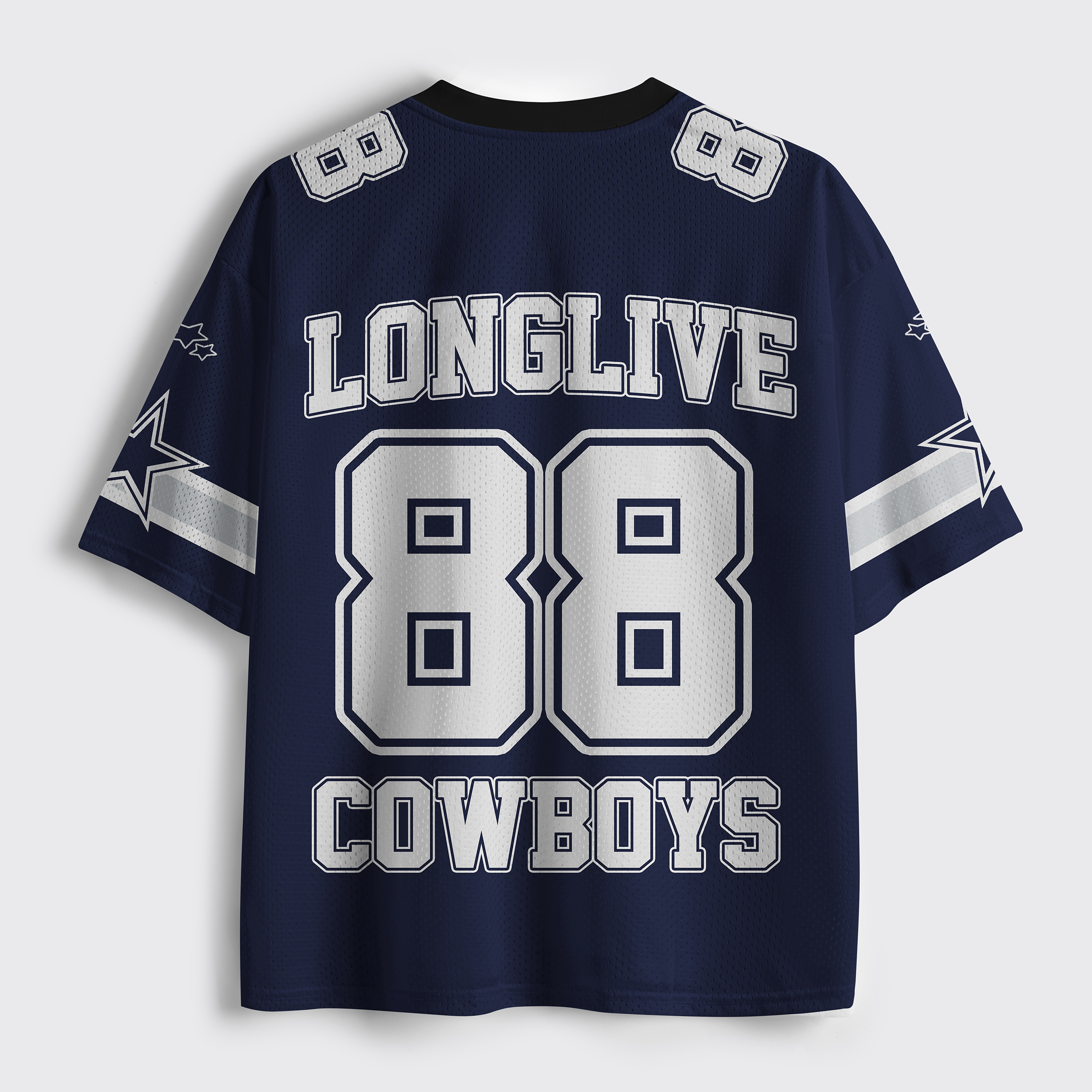 Personalized Long Live Cowboys Mesh Jersey