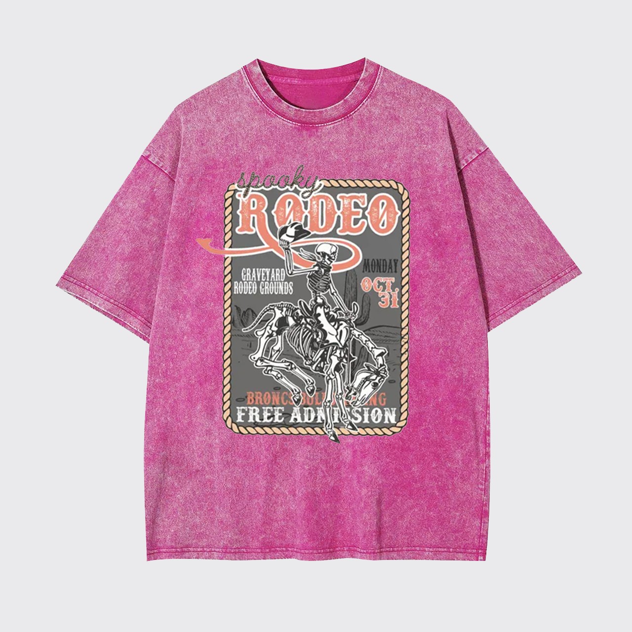 Halloween Trick or Treat Spooky Garment-dye Tees