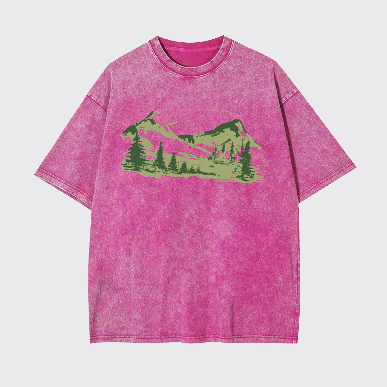 Mountain Range Adventure Garment-dye Tees