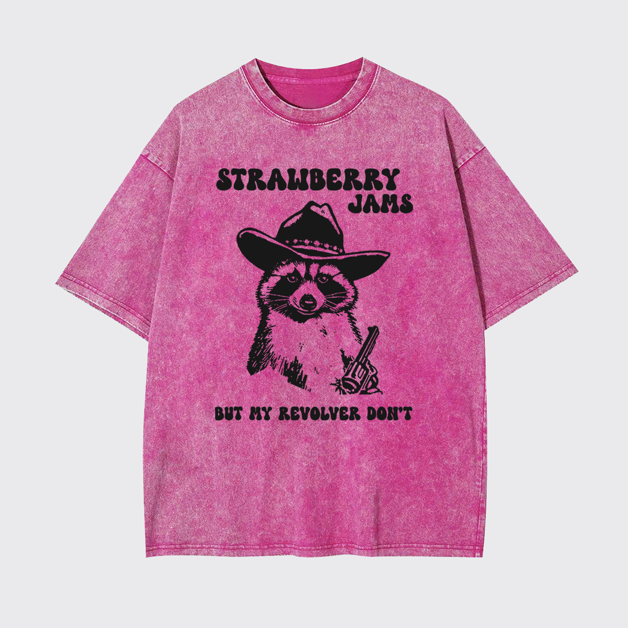 Strawberry Jams But My Revolver Don't Garment-dye Tees