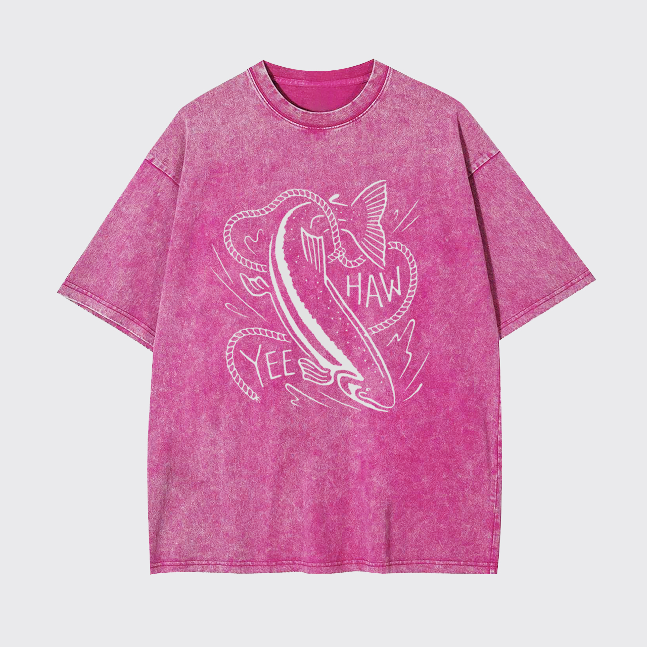 Ride the Wave Yee-Haw Garment-dye Tees