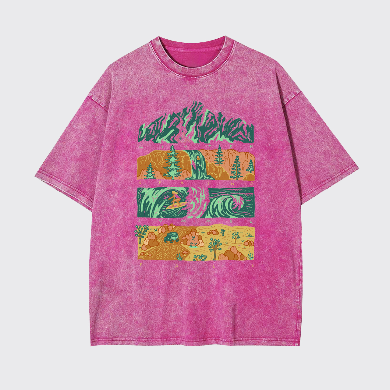 Nature's Journey Garment-dye Tees