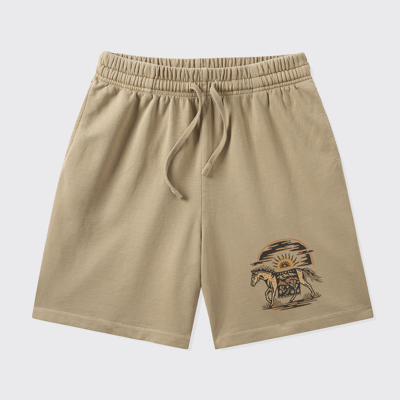 Ride Into The Cowboy Sunset_Broncobay Shorts