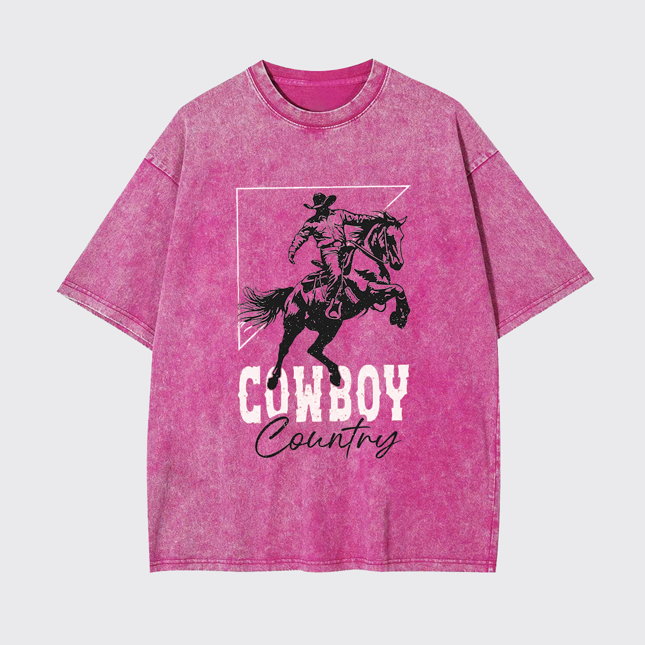Western Cowboy Country Garment-dye Tees