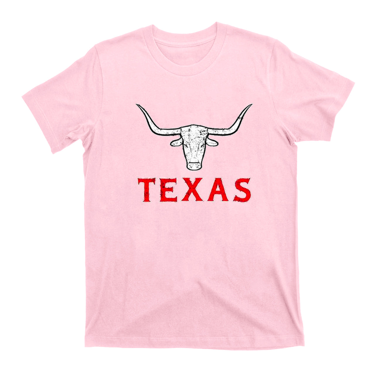 Classic Texas Cow Head Cowboy T-Shirts