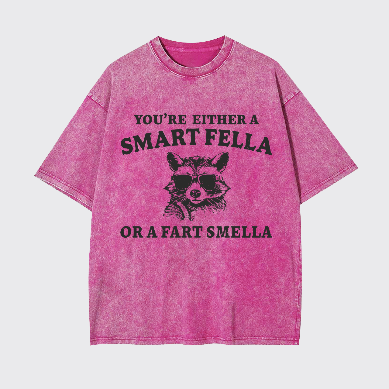 Are You A Smart Fella Or Fart Smella Garment-dye Tees