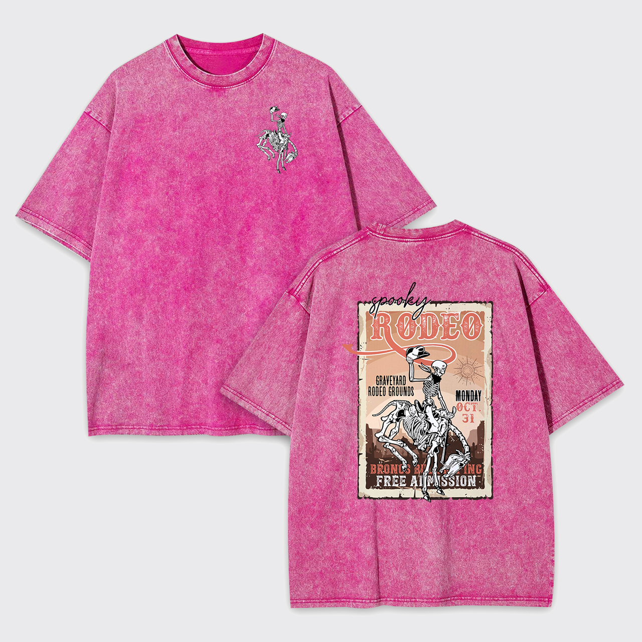Your Halloween Stamp Garment-dye Tees