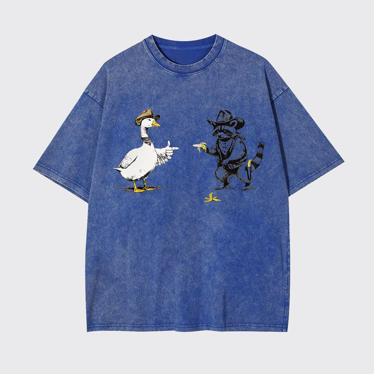 Meme Cowboy Goose Garment-dye Tees