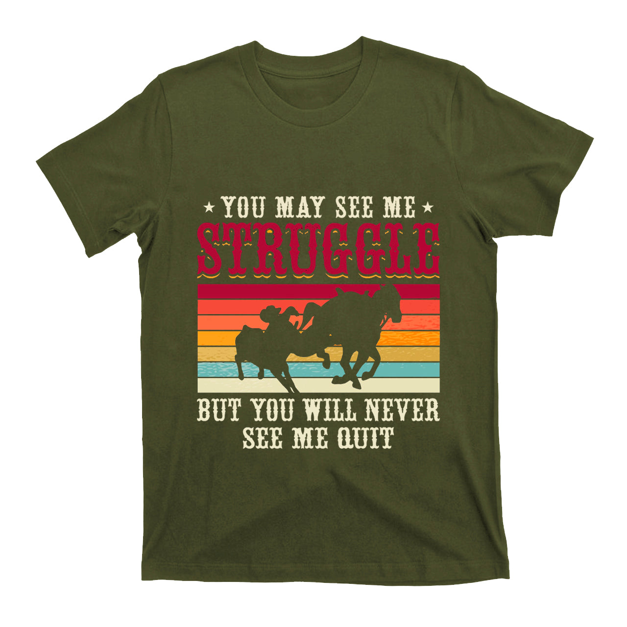 Cowboys Funny Steer Wrestlers T-Shirts