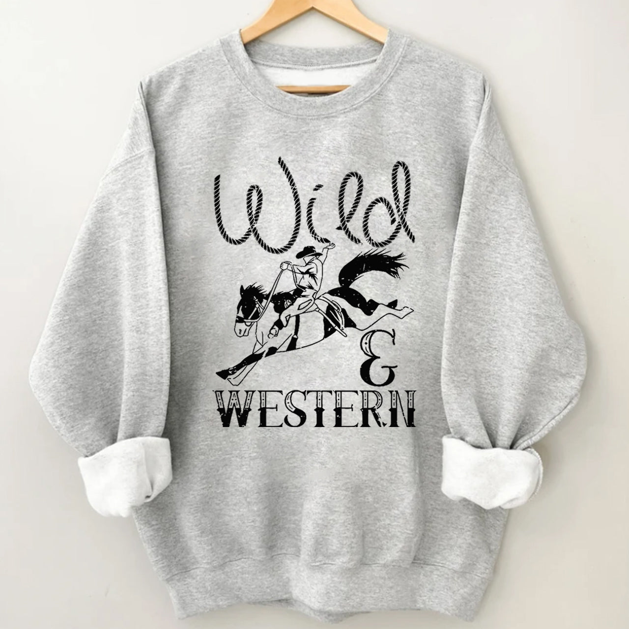 Cowboy Funny Bareback Rider Sweatshirt