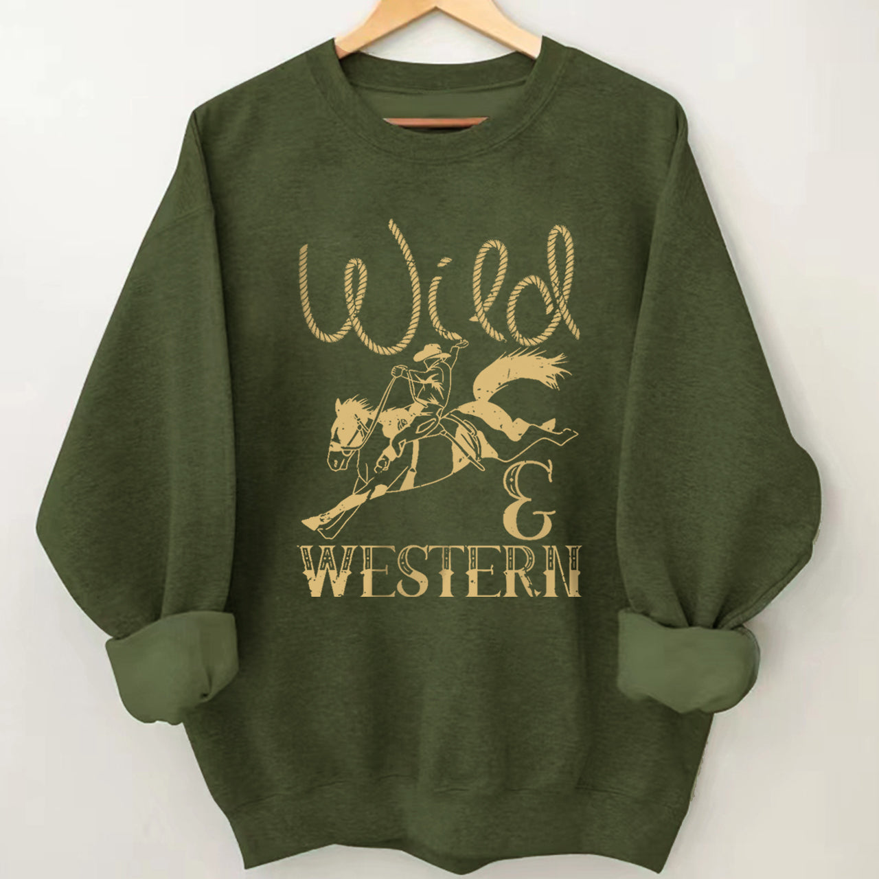 Cowboy Funny Bareback Rider Sweatshirt