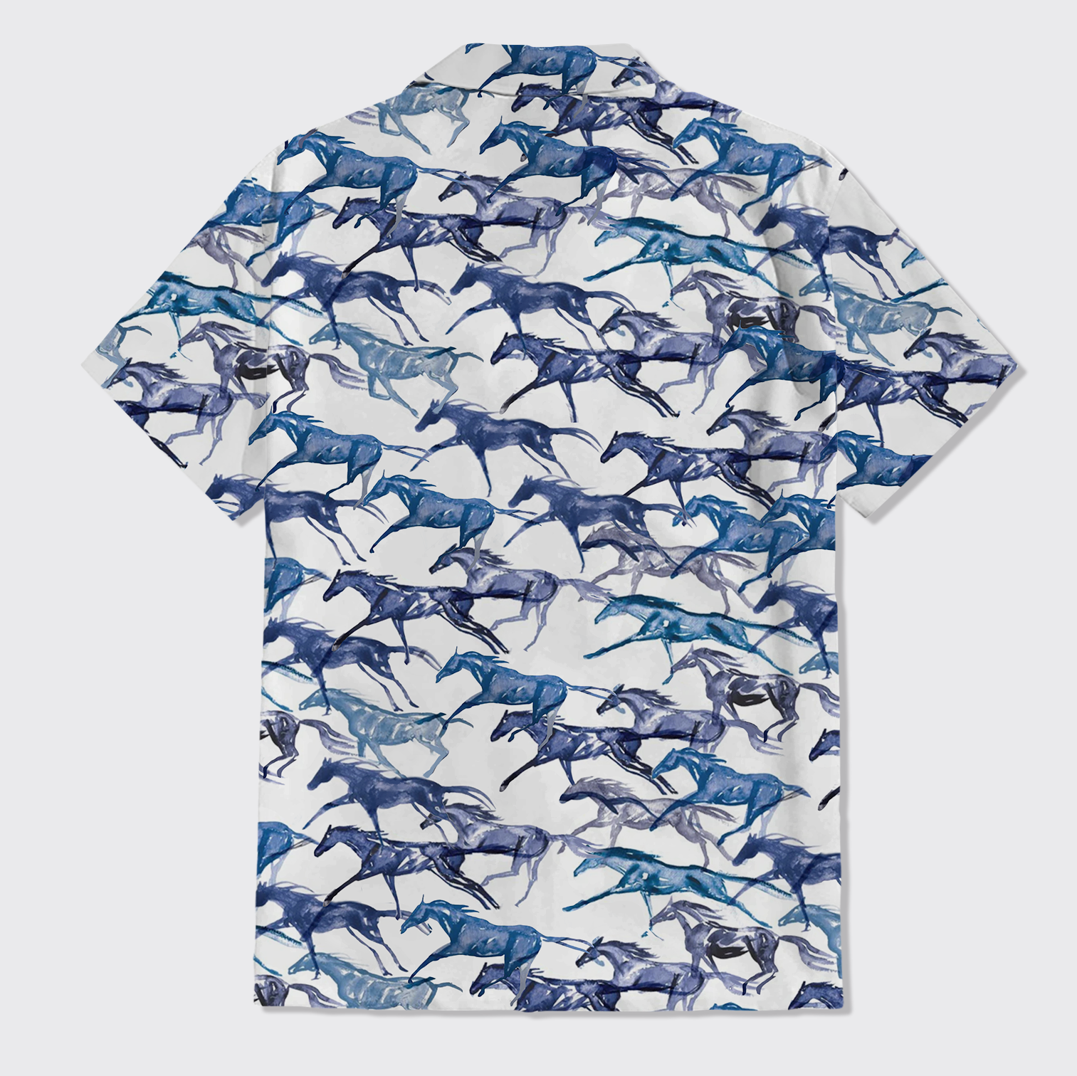 Horse Galloping Button Up Shirts