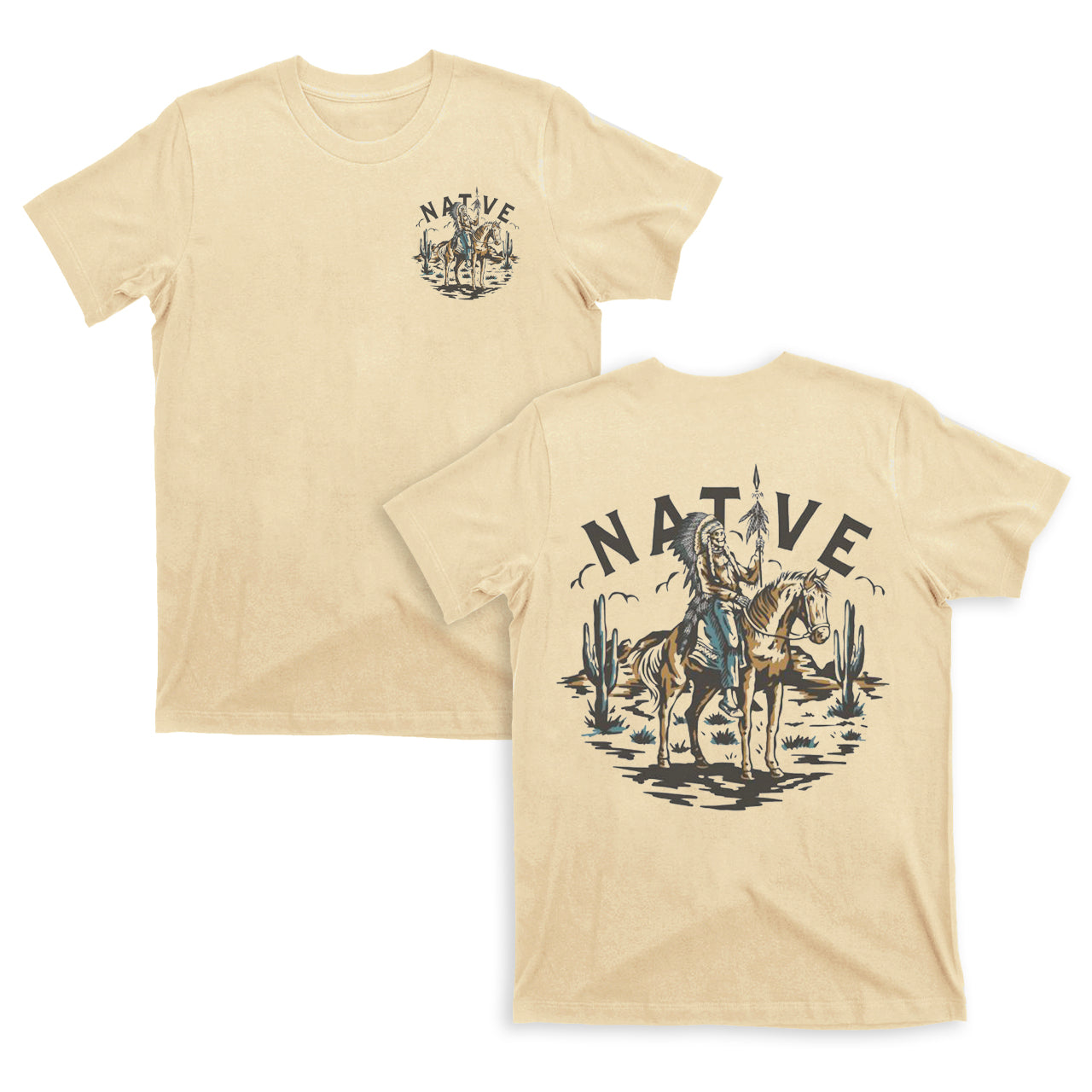 Cowboy Sacred Nature Tribe T-shirts