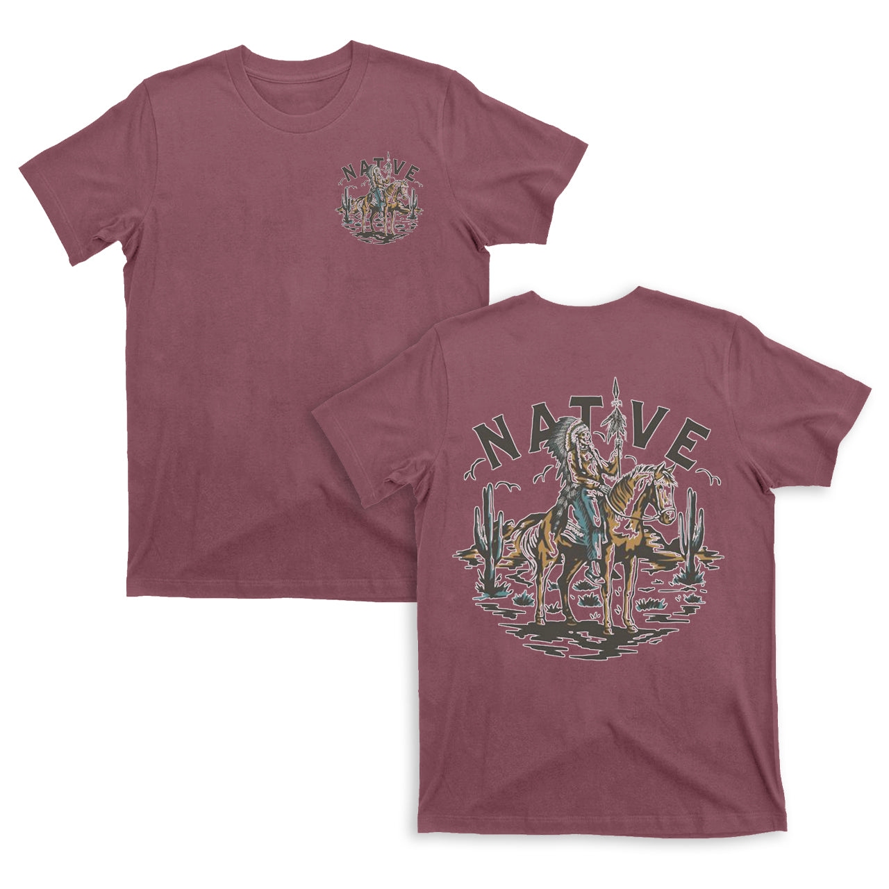 Cowboy Sacred Nature Tribe T-shirts