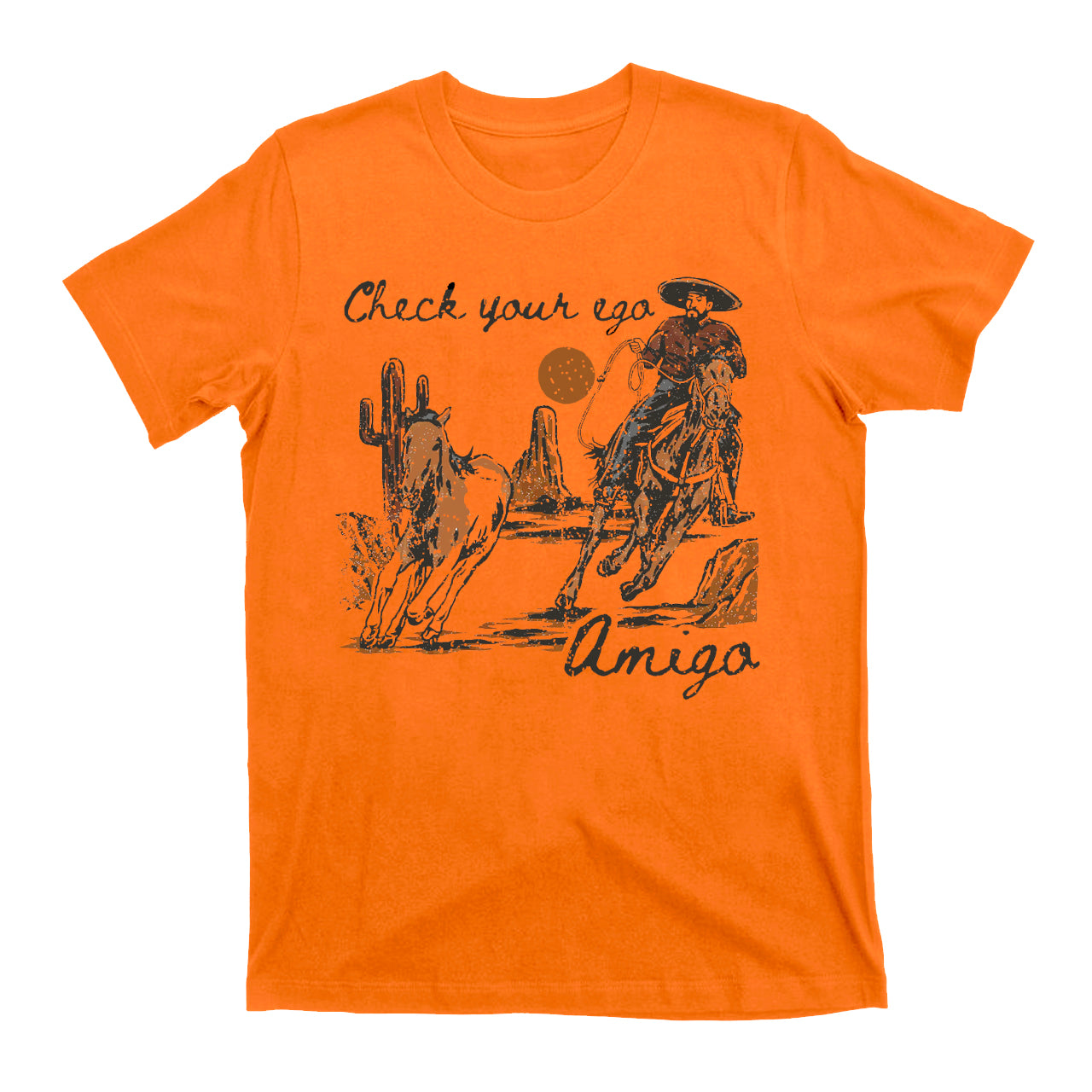 CowboyCheck Your Ego Amigo T-shirts