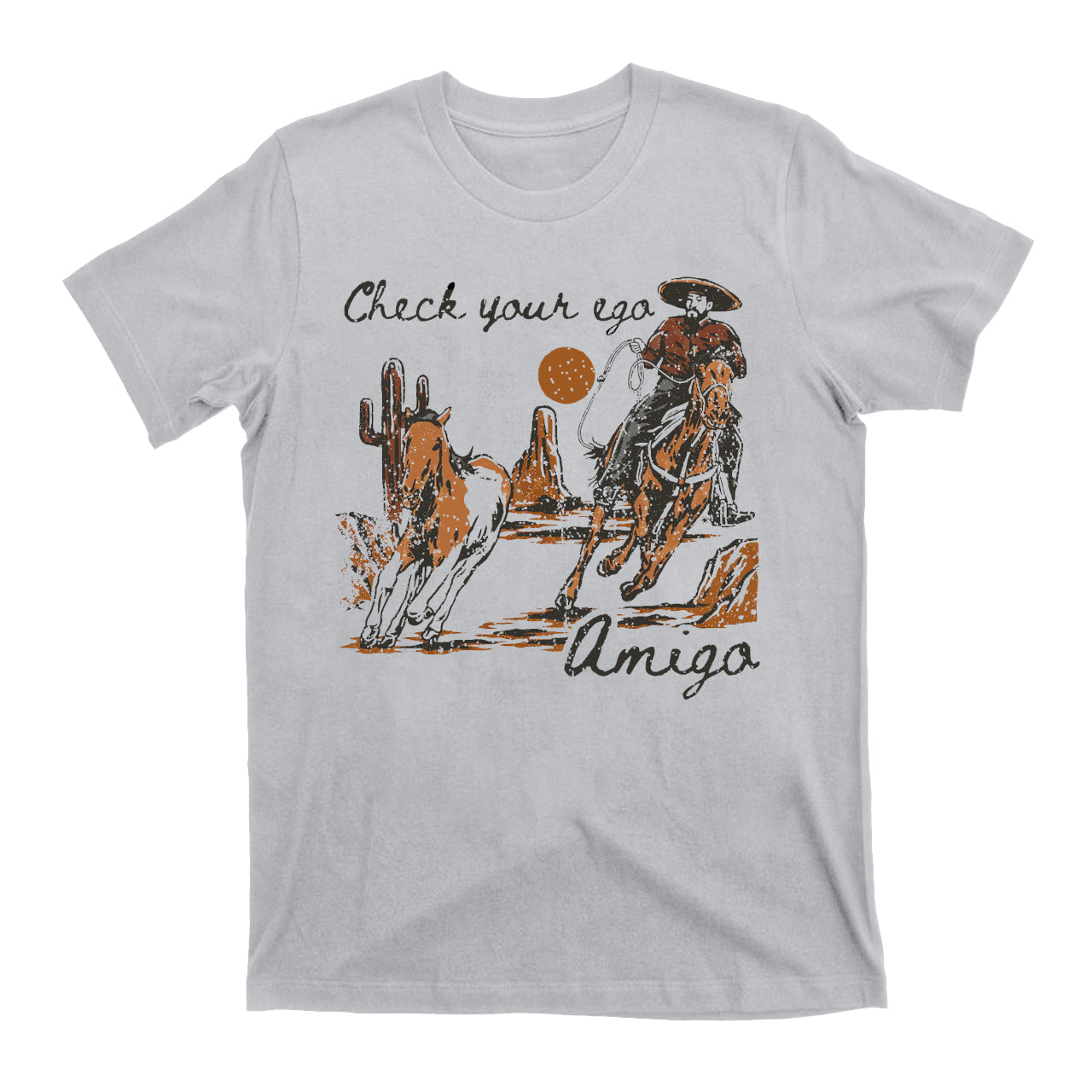CowboyCheck Your Ego Amigo T-shirts