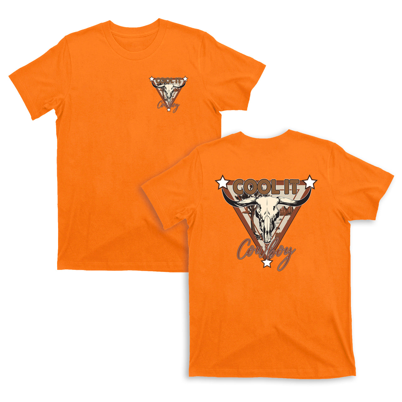 Cowboy Cool It Mysterious Triangle T-shirts